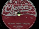 BO DIDDLEY (Cops & Robbers / Down Home Special) R&B/SOUL 78  RPM  RECORD