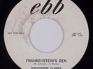 HOLLYWOOD FLAMES: Frankenstein’s Den R&B EBB Halloween Horror Soul 45 NM- HEAR