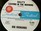 DIG RICHARDS 'Sally's Leaving In The Morning' SAMPLE 1960s Single Festival  VG+