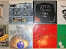 WAR, 8 Vinyl Record Lot, 7 LP & 1 DLP, All US 1st Press,1 Promo Poster Blue Note