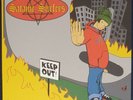Satanic Surfers - Keep Out  on Green with Black Smoke vinyl. Minor sleeve damage
