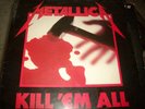 METALLICA-KILL 'EM ALL VINYL LP excellent 1983 ROCK PSYCH