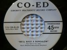 NORRIS THE TROUBADOUR Mint Julep b/w Build A Bungalow Orig CO-ED Blues Pop 45