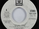 70s Soul 45 CHARLES MANN It's All Over ABC VG+ promo HEAR