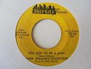 FRANK WILLIAMS & THE ROCKETEERS You Got To Be A Man DEEP CITY Miami Funk Soul 45