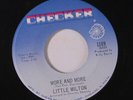 LITTLE MILTON: More And More / The Cost Of Living 45 Soul