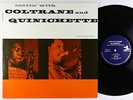 John Coltrane & Paul Quinichette - Cattin' With LP - Prestige Mono RVG VG+