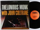 Thelonious Monk With John Coltrane - S/T LP - Riverside - OJC-039 VG+
