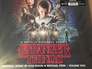 OST Stranger Things Volume One 2 x Frost Red Black Blob Vinyl LP New & Sealed
