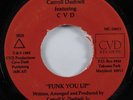 Funk Boogie 45 CARROLL DASHIELL Funk You Up CVD autographed HEAR