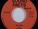 Northern Soul Popcorn 45 JOYTONES This Love SOUND FACTS VG+ reissue HEAR