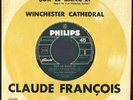 CLAUDE FRANCOIS - Sur le banc 21 - 1966 France jukebox SP 45 tours