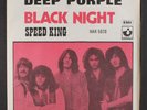 DEEP PURPLE: Black Night / Speed King 45 (Norway, PS, center intact, sm surfsc