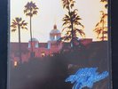 THE EAGLES Hotel California GREEN ASYLUM 1976 INNER AS 53 051 VINYL LP EX