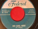 Platters Beer Barrel Boogie b/w Roses Of Picardy Orig. Silver Top Federal 45