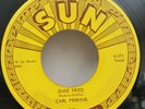 Carl Perkins SUN 249 DIXIE FRIED (ROCKABILLY 45)  PLAYS STRONG VG+