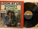 Sonny & Cher - Look At Us - 1965 Mono 1st Press (EX) Hype Sticker I Got You Babe