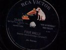 country 78 rpm Jim Reeves Four Walls I Know and You Know RCA 20-6874 Jordanaires