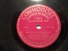 COMMODORE 78 RECORD 553/BILLIE HOLIDAY/I'LL GET BY/I'LL BE SEEING YOU/ VG+ NICE