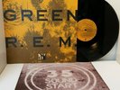 R.E.M GREEN Vinyl LP w/ HYPE STICKER Warner Bros 25795-1 - Play Tested NM    *A1