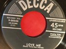 Buddy Holly You Are My One Desire b/w Love Me Decca 45 Excellent