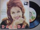 DALIDA chez moi + 3 SPANISH EP 45 unique p/s BARCLAY 1963