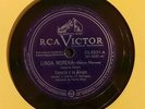 CANARIO Y SU GRUPO / LINDA MORENA / LAS MADRESELVAS / 78 RPM RECORD EX++