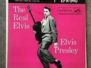 ELVIS PRESLEY THE REAL ELVIS  RCA 45 EP EPA-940 / 1956 with picture sleeve
