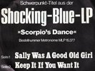 Shocking Blue - Scorpio's dance, Sally was a good old girl, keep it if you want