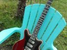 QUEEN autograph BRIAN MAY signed live guitare signature série collectors rare