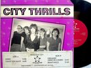 CITY THRILLS st 1981 Star Rhythm EP-4001 Real Kids GG ALLIN Nervous Eaters PROMO