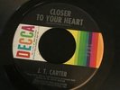 J.t. Carter The Wild Ones Closer To Your Heart Northern Soul Rare 45 Decca Vg+