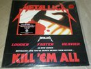 ***SEALED METALLICA KILL 'EM ALL 2008 GATEFOLD 2LP RED COLORED VINYL RARE***