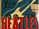 LOS BEATLES - Yesterday - RARE SILKSCREEN COVER SLEEVE EP BOLIVIA only sleeve