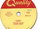CHUCK BERRY Rock'n Roll 78 RPM Record. 