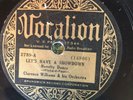 Vocalion 2759 Clarence Williams Orch LET'S HAVE A SHOWDOWN  hot 1933 E 78 rpm