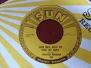 RHYTHM ROCKERS JUKE BOX,HELP ME FIND MY BABY  SUN 248 RARE USA  ROCKABILLY