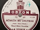 1930s/40s Turkish 78 rpm ÜSTAD MÜNIR NUREDDIN - Mümkün Mu Unutmak  *HEAR