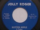 Garage Psych THE ID Rotten Apple / Listen To Me EX JOLLY ROGER 45 HEAR Rare