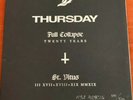 RARE Full Collapse Vinyl by Thursday - St. Vitus Limited Etd. Signed/Numbered