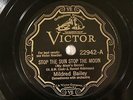 JAZZ MILDRED BAILEY Stop The Sun Stop The Moon VICTOR 22942 E+  A-Stampers