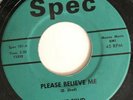 RARE Doo Wop R&B 45 Duke Ekud Spec Lbl. MINT