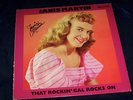 JANIS MARTIN LP THE FEMALE ELVIS THAT ROCKIN ' GAL ROCKS ON '' SIGN'ED COVER ''