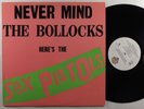 SEX PISTOLS Never Mind The Bollocks WARNER BROS LP VG+ 3rd us press standard  