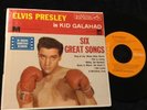 ELVIS PRESLEY 45 EPA-4371 KID GALAHAD RARE ORANGE LABEL WITH COVER NM