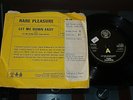 LET ME DOWN EASY - RARE PLEASURE - ORIGINAL UK DJM LABEL - PROMO - 1976.