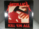 Metallica Kill Em All Megaforce LP MRI O69 A Poor Cover VG