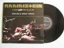 RAMMSTEIN Liebe War Fur Alle Da LP REMIXES BONUS TRACKS RARE  OOP