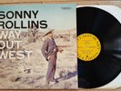 SONNY ROLLINS WAY OUT WEST Vinyl LP original 1958 Contemporary S7530 Excellent+