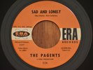 THE PAGENTS: SAD AND LONELY/PA-CHA - NM PROMO 45 ERA 3134